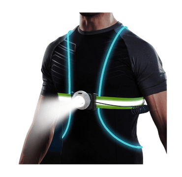 reflective running vest, running vest for men, running vest for women, visibility vest, sports vest, led reflective vest, running sports vest, rechargeable vest, reflective gear, bright colors light vest,